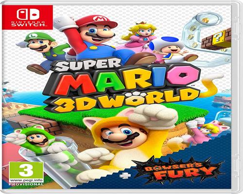 et Super Mario 3D World + Bowser Fury-spil