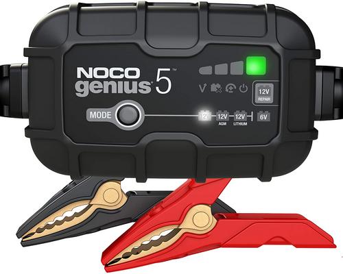 een Noco Genius5Eu-oplader