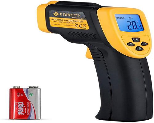 an Etekcity Contact Laser Thermometer From -50 ° C to 750 ° C