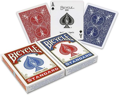 One Game Bicycle- Rider Back Standard Index 2 2 Juego de póquer
