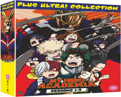 a Dvd My Hero Academia: Collection Box Seasons 1-3 [Dvd]