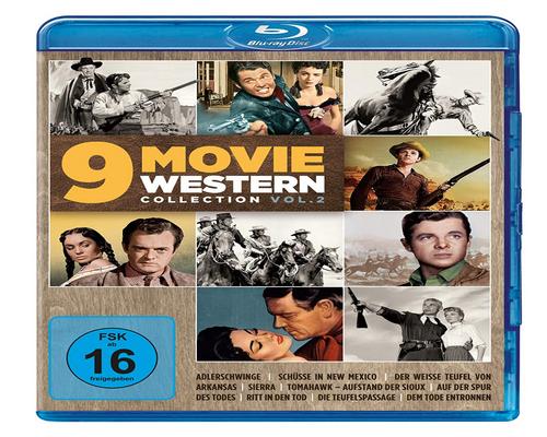 un film 9 Movie Western Collection - Vol. 2 [Blu-Ray]