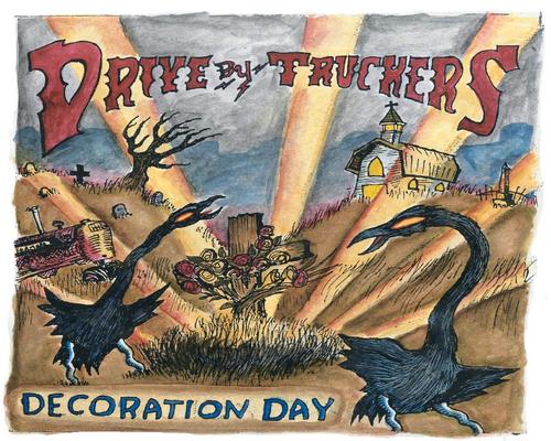 a Cd Decoration Day Drive-By Truckers - Decoration Day (Clear With Gold Splatter Vinyl, Limited Edition)