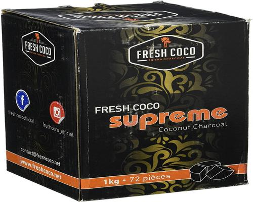 1 kg frische Kokosnuss Supreme Natural Charcoal