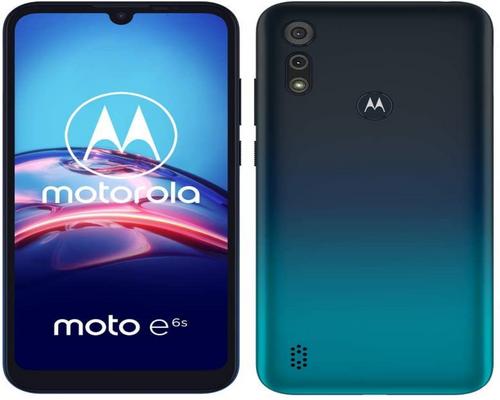 a Motorola Moto E6S smartphone
