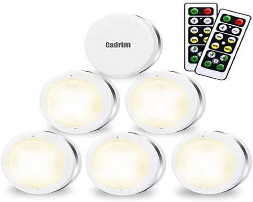 Een kast / kast nachtlampje, Cadrim Led Wireless Led instelbare helderheid voor keuken
