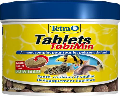 Mad Tetra-tabletter Tabimin Komplet mad Grundfisk