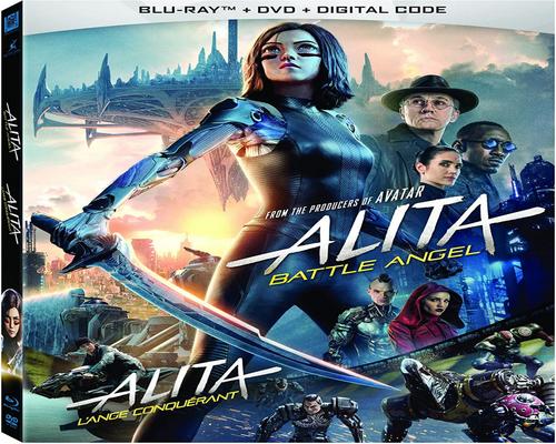 a Movie Alita Battle Angel (Bilingual) [Blu-Ray + Dvd + Digital Copy]