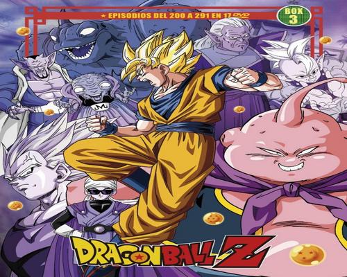 una Película Dragon Ball Z Sagas Completas Box 3 Ep. 200 A 291 En 18 Dvd