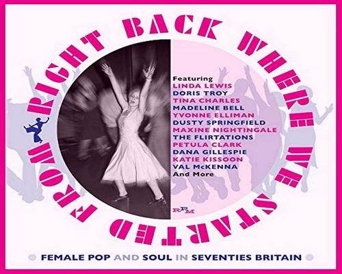 uno Cd Right Back Where We Start From - Femalale Pop &amp; Soul In 70 S Britain