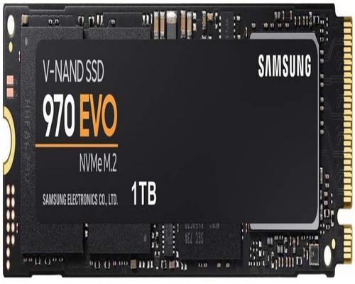 una scheda SSD Samsung 970 Evo Nvme M.2