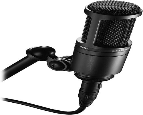 ένα μικρόφωνο συμπυκνωτή Audio-Technica At2020 Cardioid Electret