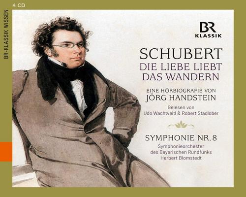 un CD Schubert : L&#39;amour aime la randonnée - Une biographie audio [4 Cds]
