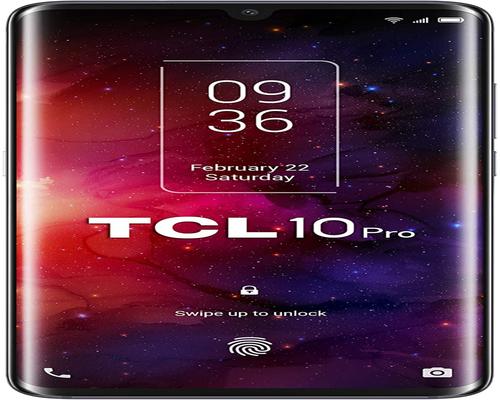 een Tcl 10 Pro-smartphone