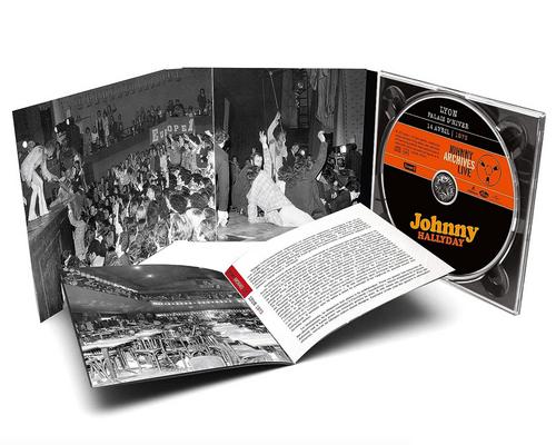A Historic Live Performance By Johnny Hallyday In 1973