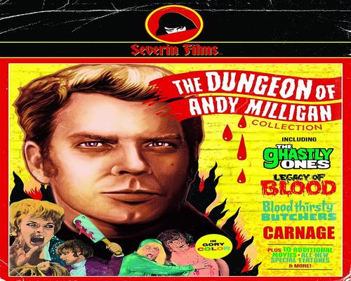 un film The Dungeon Of Andy Milligan Collection (9-Disc Collector&#39;S Edition) [Blu-Ray + CD]