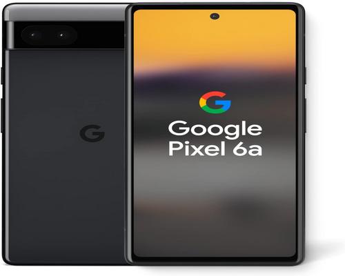 ein Google Pixel 6A Android 5G Smartphone entsperrt