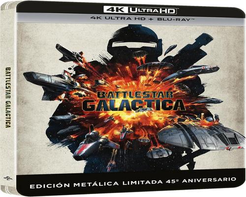 un Blu-Ray Battlestar Balactica (4K Uhd + Blu-Ray) (Ed. Especial Metálica) [Blu-Ray]