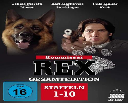 een Movie Kommissar Rex - Gesamtedition (Staffeln 1 Bis 10 - Alle 119 Folgen) + Bonus-Disc. 28 Dvds