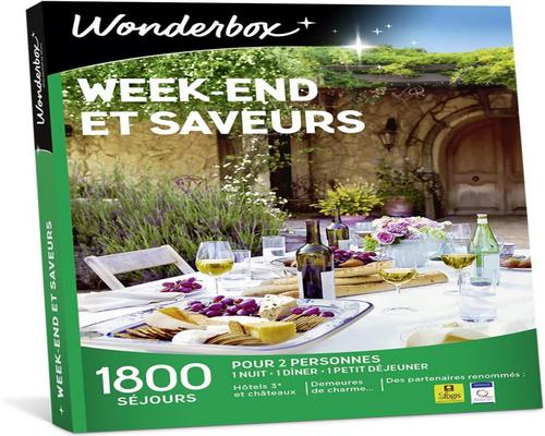 un cofanetto regalo Wonderbox Weekend e Sapori