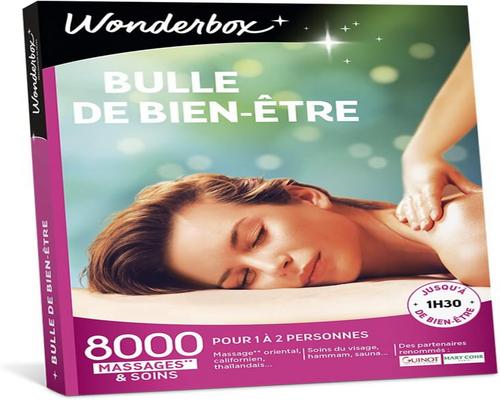 a Wonderbox Well-Being Bubble Gift Box