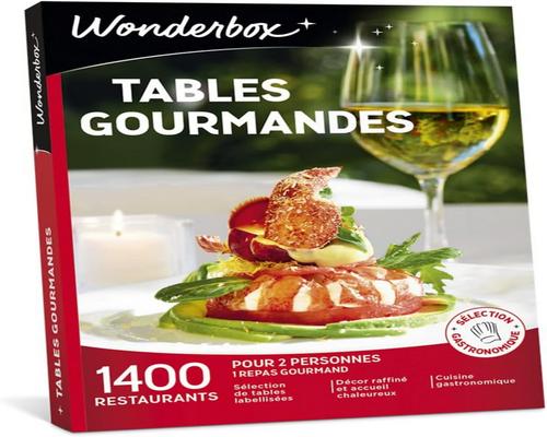 eine Wonderbox Gourmet Tables-Geschenkbox