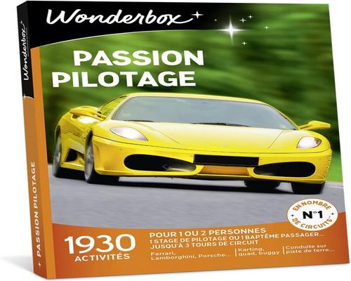 ένα κουτί δώρου Wonderbox Passion Pilotage