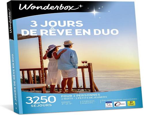 ένα κουτί δώρου Wonderbox 3 Days of Dreams