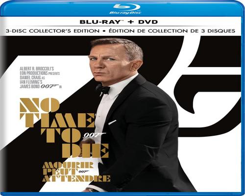 a Movie No Time To Die (2021) - 3-Disc Collector'S Edition Blu-Ray + Dvd