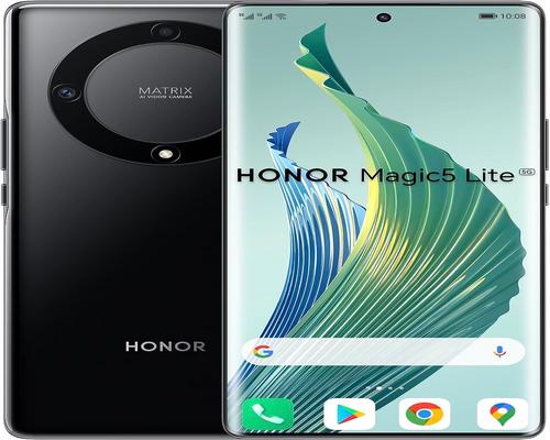 ein Honor Magic5 Lite 5G Smartphone