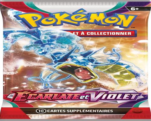 Pokemon Booster Game - Scarlet And Purple Series 1