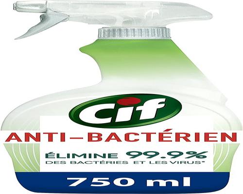 un Spray Nettoyant Antibactérien Multi-Usages Cif