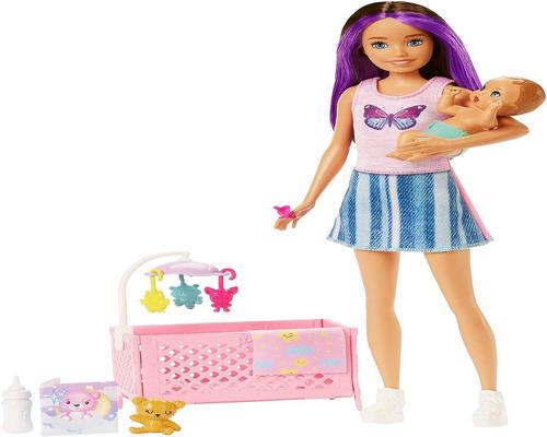 eine Barbie-Babysitter-Box