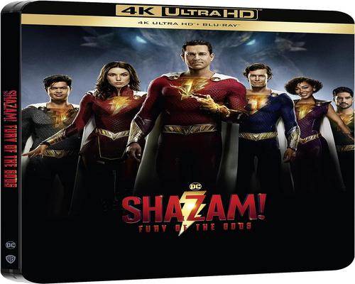 un Coffret 4K Ultra Hd De Shazam : La Rage Des Dieux