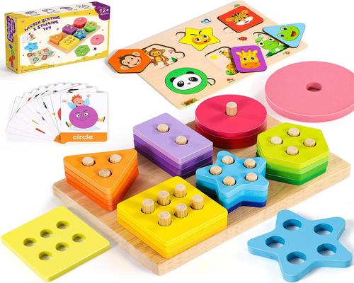 a Puzzle Subtail Montessori-lapsi 1 2 3 vuotta