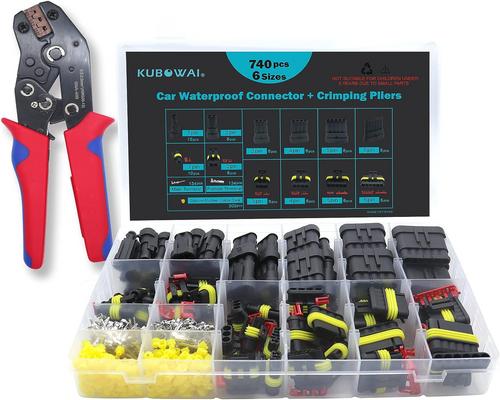 Kubowai Kit 740 waterdichte carkit met crimper