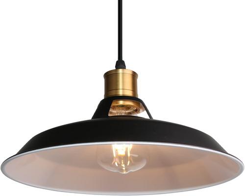 una lampada Tokius industriale vintage, lampada E27, soggiorno, paralume in metallo, design in stile nordico retrò, cavo regolabile