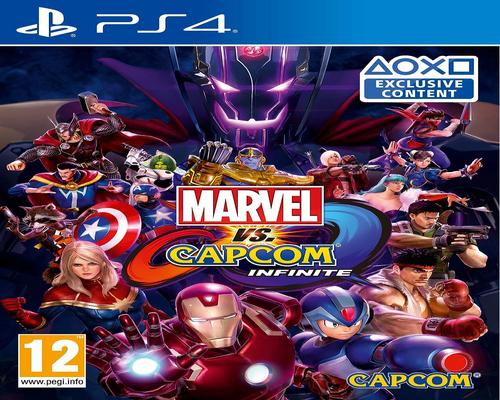 una console Ps4 Capcom Marvel Vs Infinite