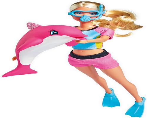 a Simba Steffi Love Dolphin Fun Doll