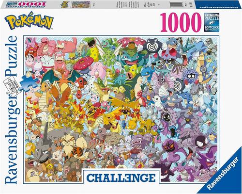 um quebra-cabeça Pokémon de 1000 peças