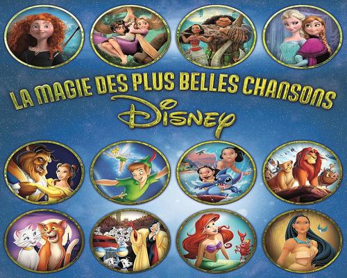 un Double Vinyle De Chansons Disney