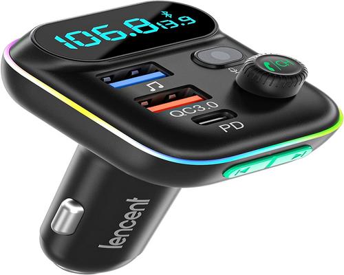 un Transmetteur Fm Bluetooth Lencent Pour Voiture