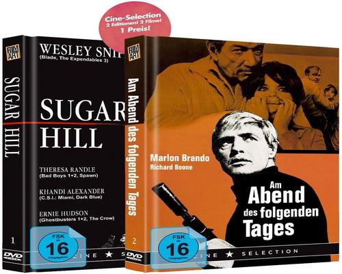 en Movie Sugar Hill + Am Abend Des Folgenden Tages - Limited Cine Selection - Mediabook-Bundle - 2 Dvd Set - Wesley Snipes Und Marlon Brando