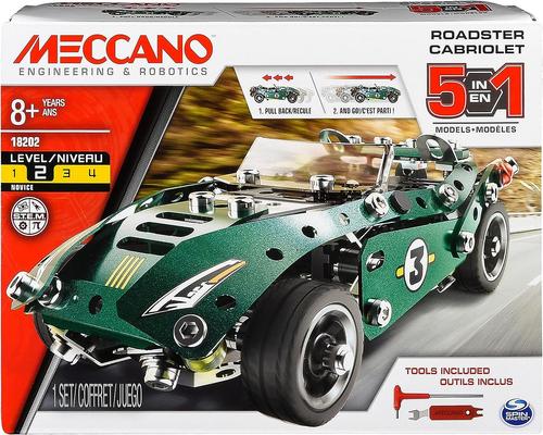 un Coffret Meccano Cabriolet Rétro Friction