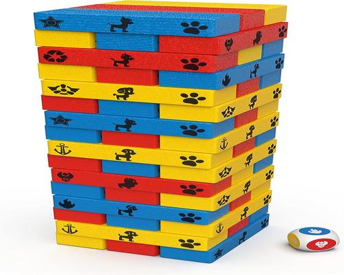 un Jeu Jenga Pat' Patrouille Pour Enfants