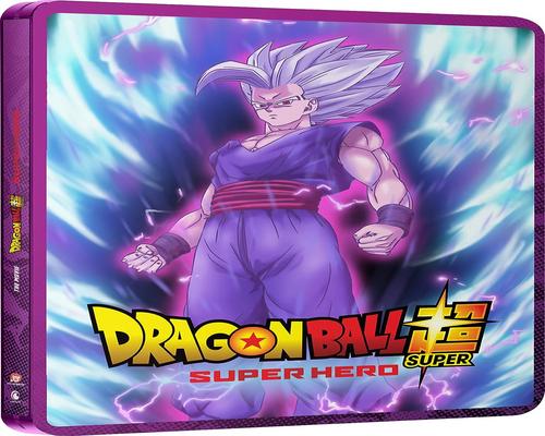 una Película Dragon Ball Super: Super Hero Steelbook [Reino Unido]