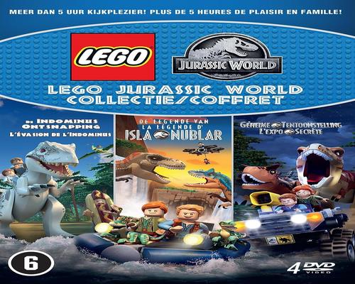 een Movie Lego Jurassic Triple 4 Films Dvd (Nl Versie)