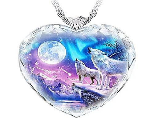 un Collier Loup Pendentif Ashley Gao