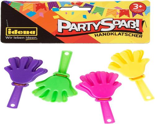One Set Idena- Set Of 4 Hand Swatters In Trendy Colors Green