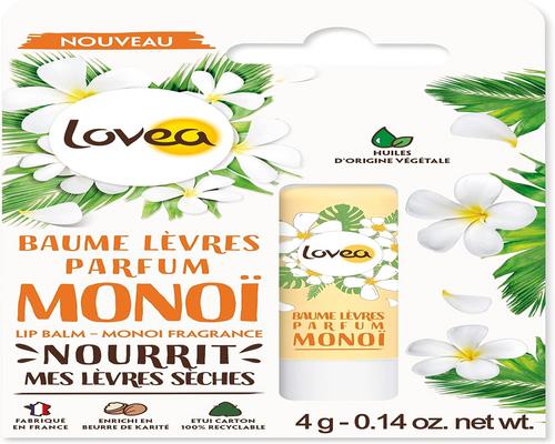 un Baume À Lèvres Lovea, Parfum Monoï